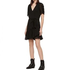 All Saints Black Women's Dress Size 6
